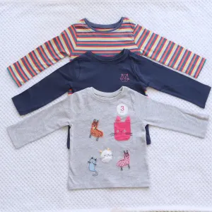 3 Pack Longsleeved Tops -Sale