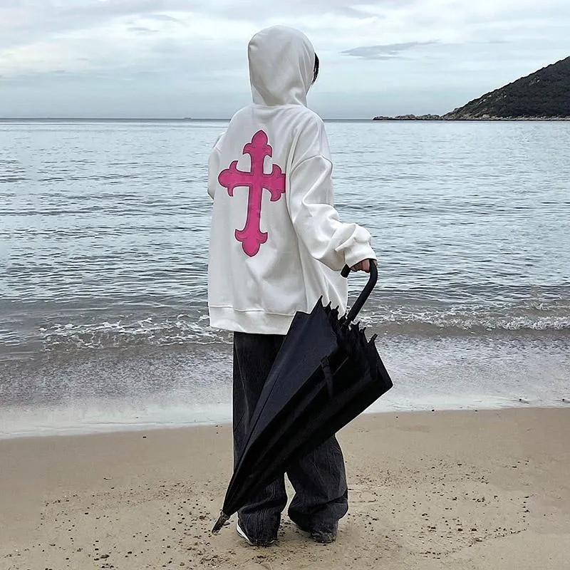 Anti-Pilling Cotton Stripe Double Layer Hoodie