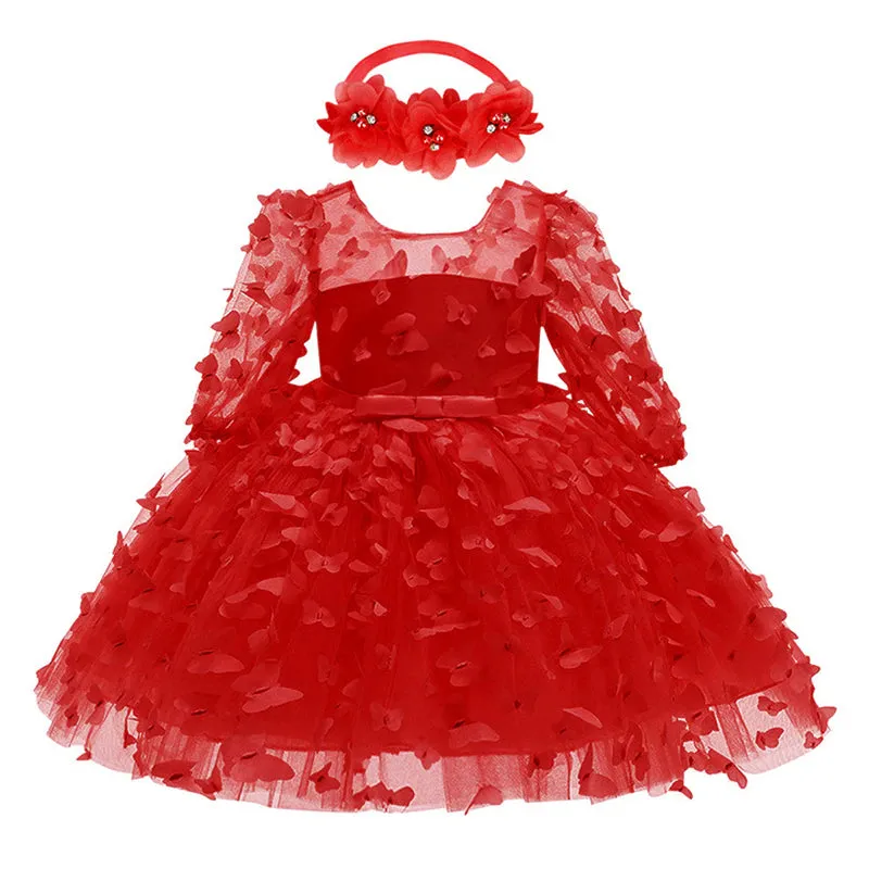 Baby Girls Dress For Birthday Party&Wedding