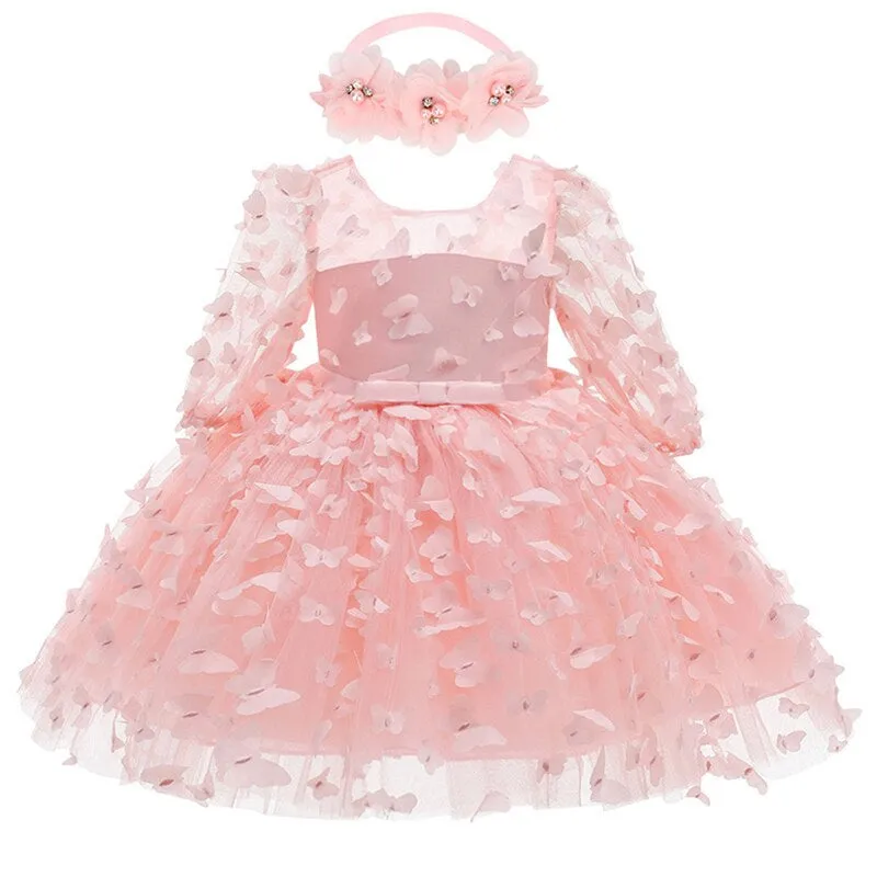 Baby Girls Dress For Birthday Party&Wedding