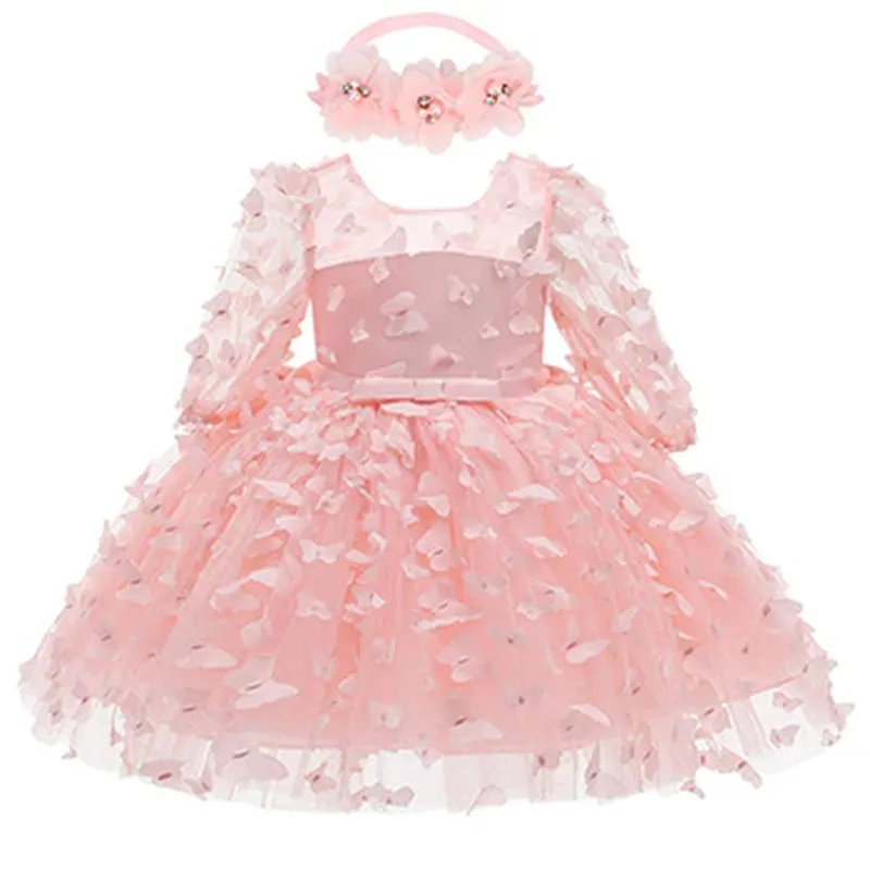 Baby Girls Dress For Birthday Party&Wedding