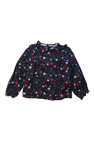 Carrément Beau Floral Long Sleeve Top 2T