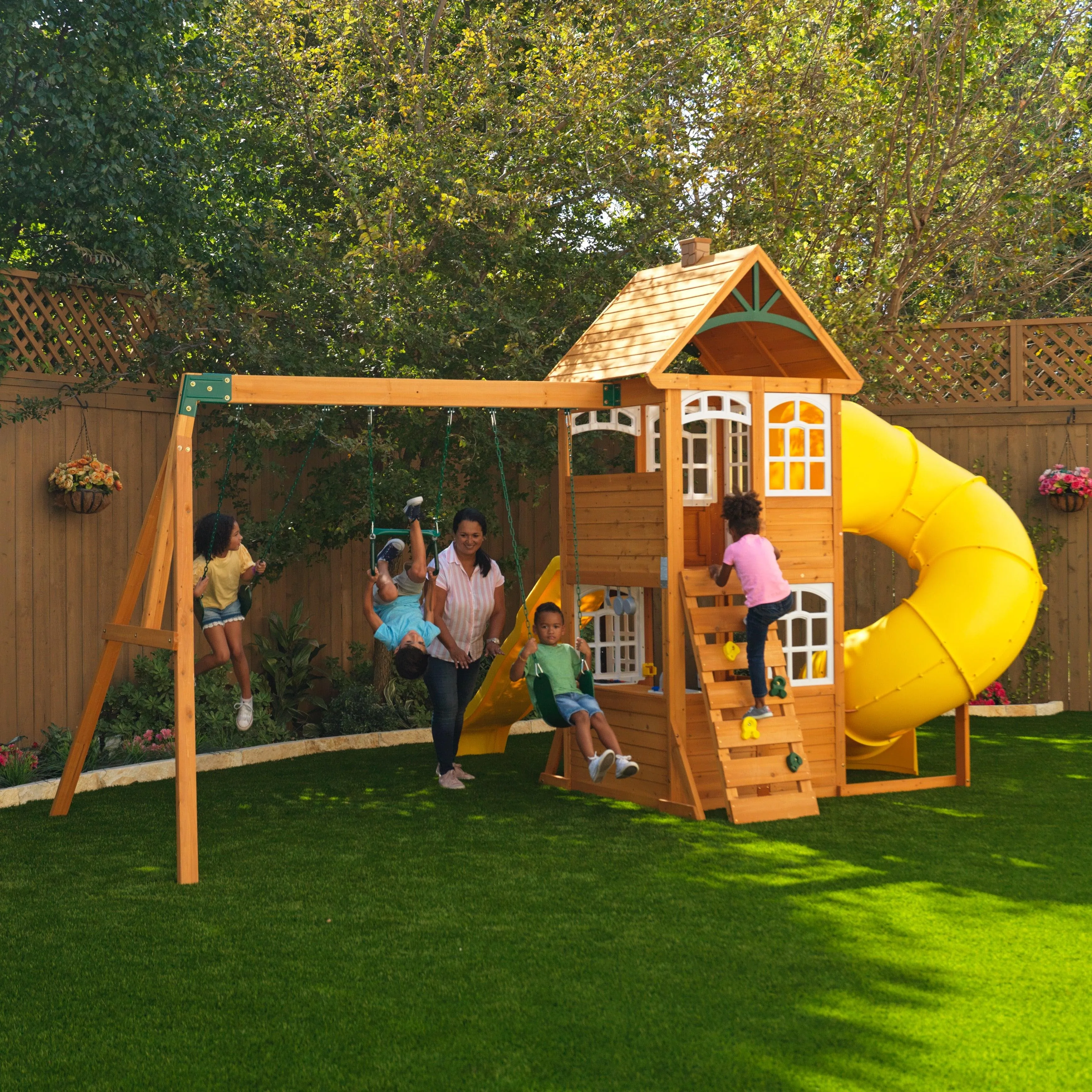 Castlewood wooden playset