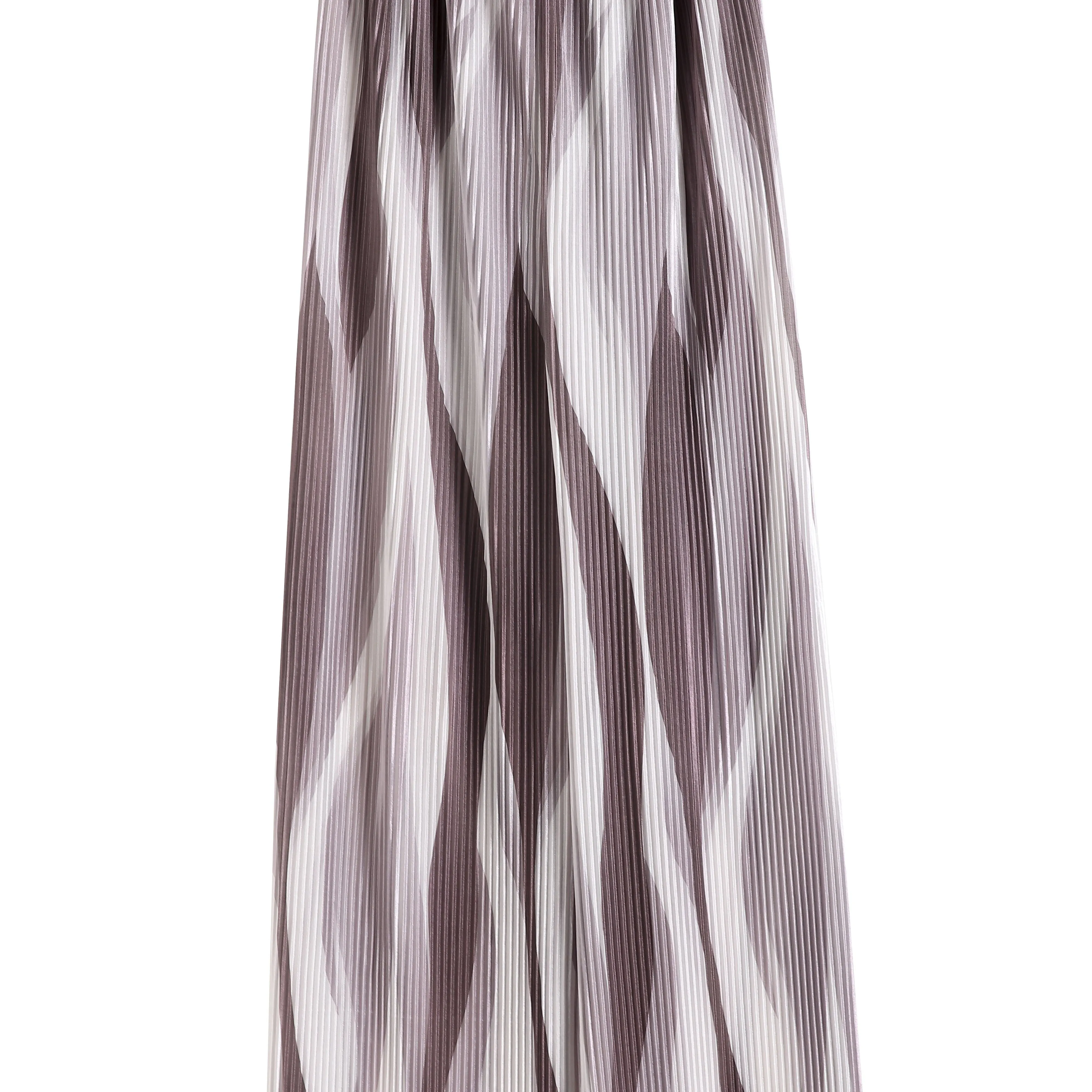 Casual High-Waisted Draping Tie-Dye Pleated Silky Straight Thin Pants