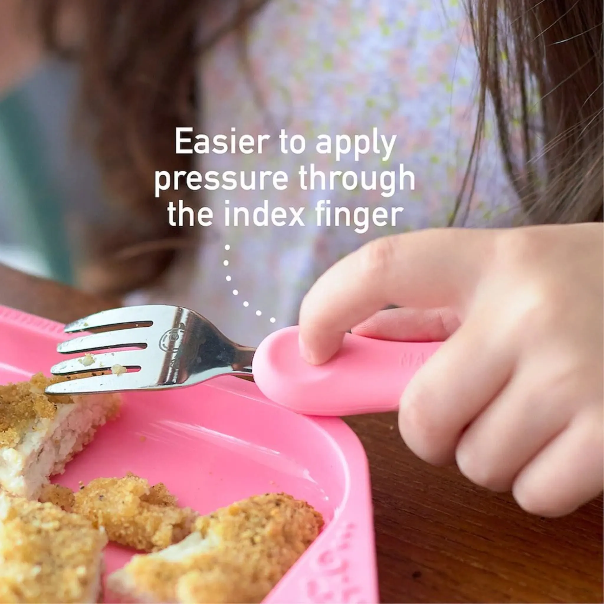 Easy Grip Fork & Spoon Set - Ollie