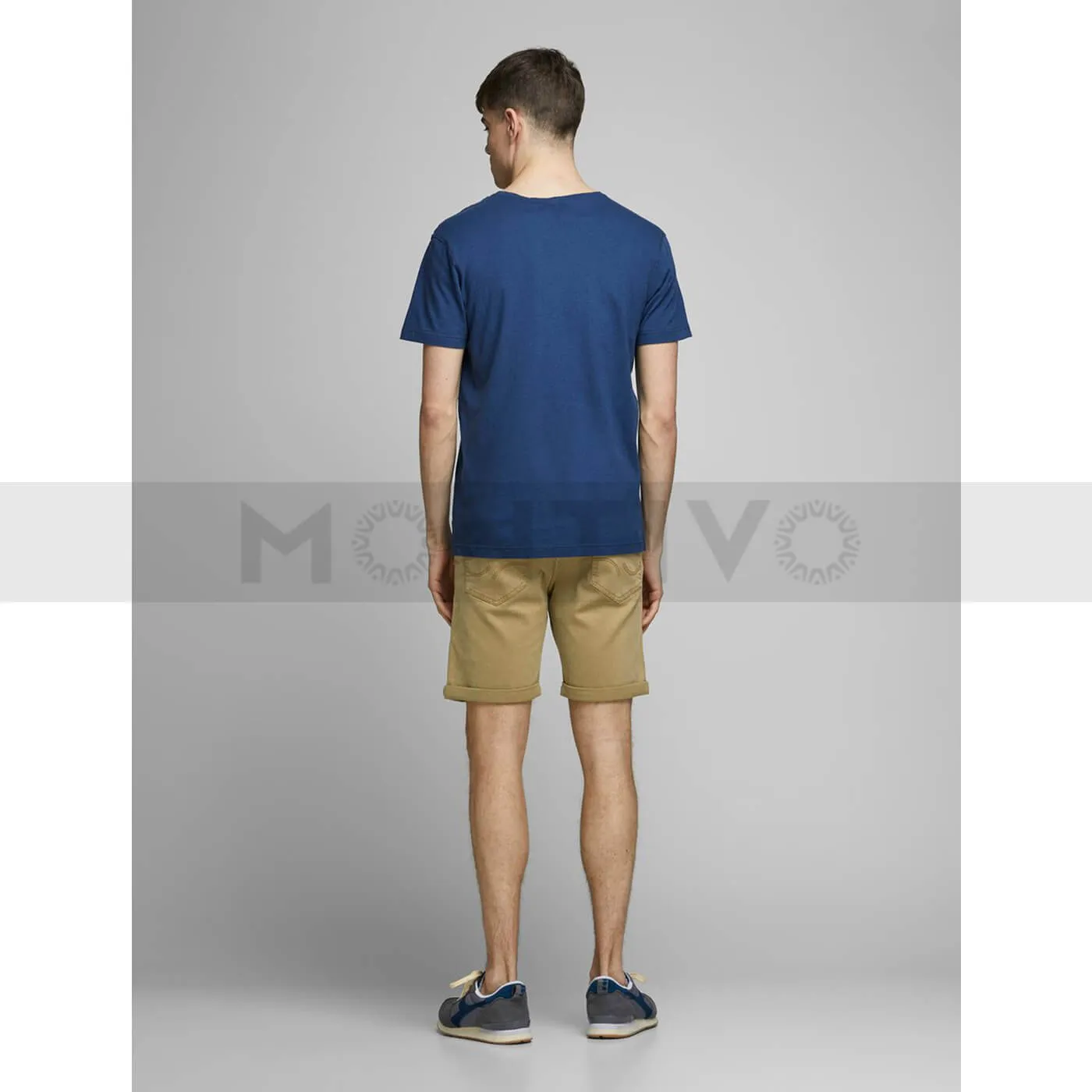 JJ Beige Denim Shorts