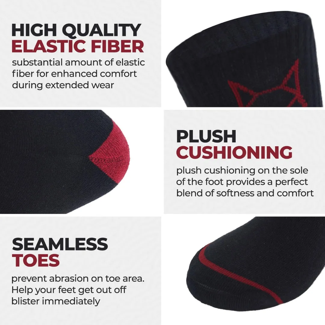 Men's Classic Crew Socks - Multi Color - Pack of 3