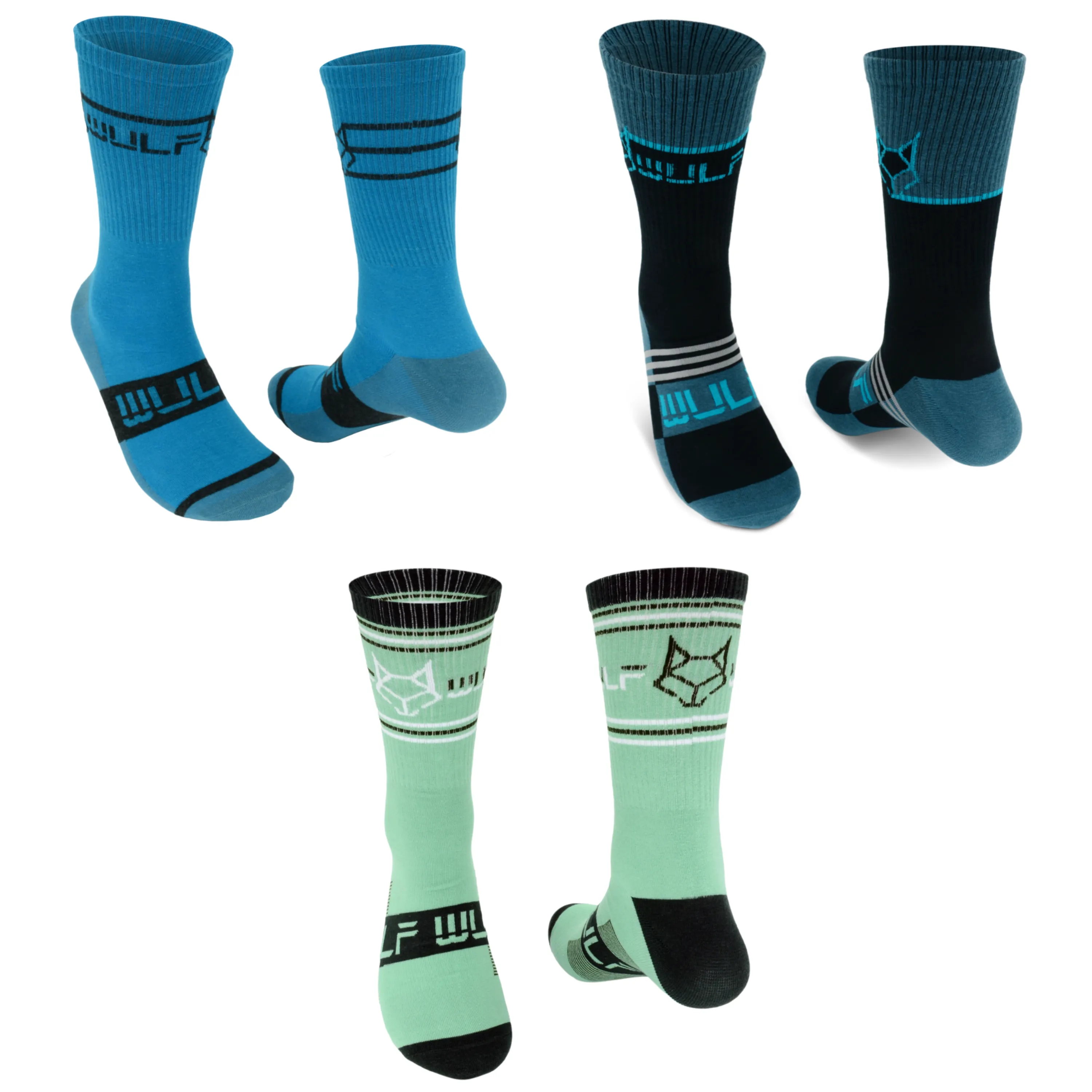 Men's Crew Socks Variety 3-Pack