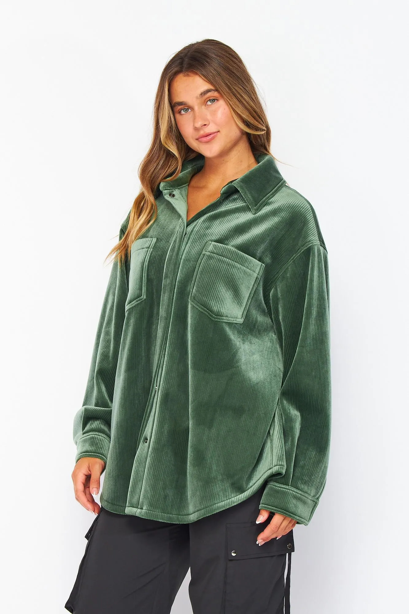 Mountain Velour Shacket