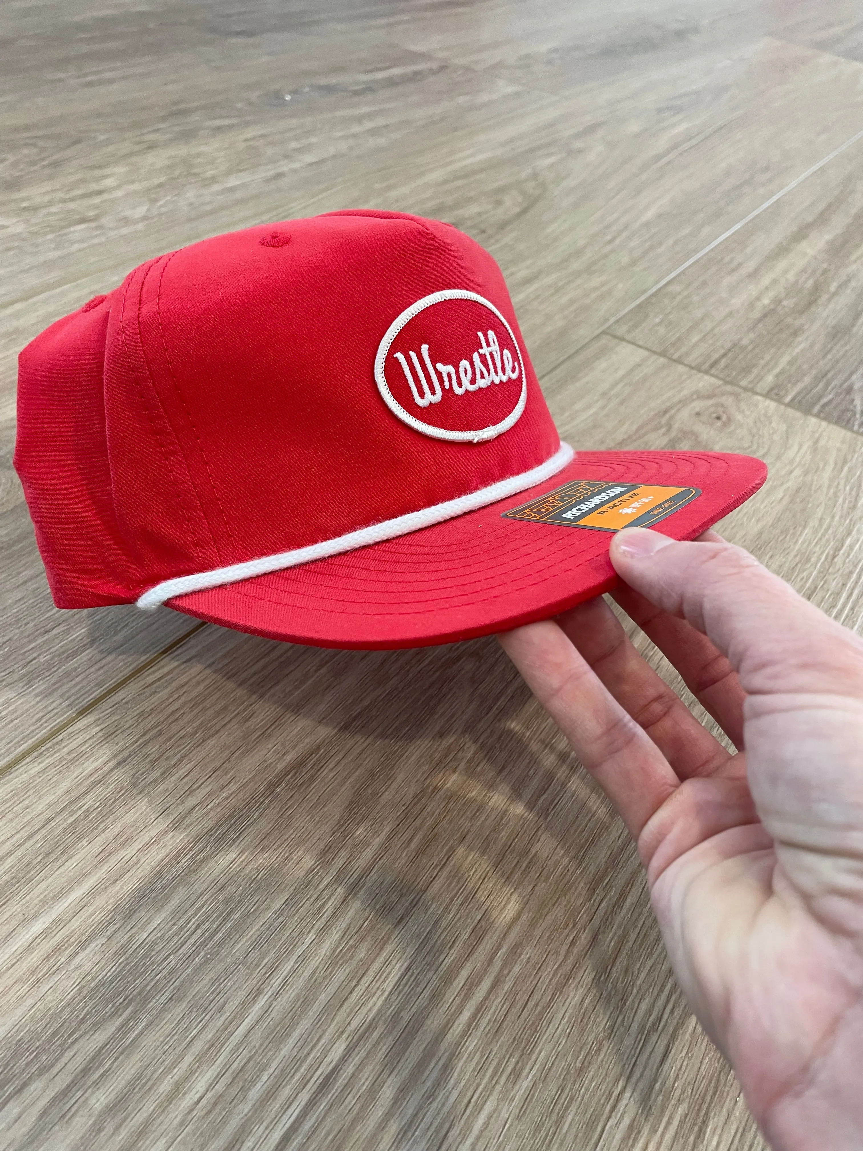 Red Wrestle string hats
