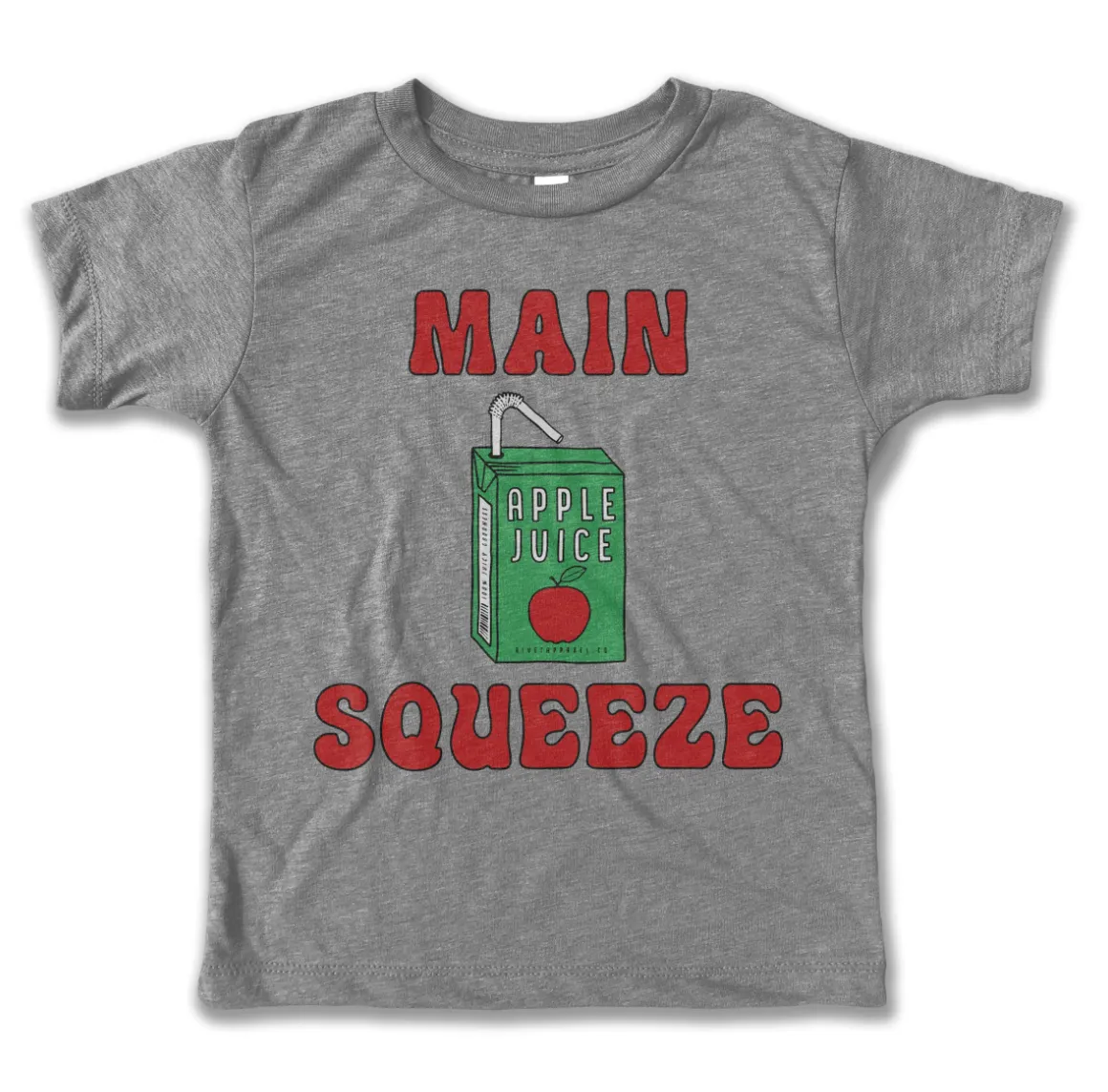 Rivet Kids - Main Squeeze Tee in Heather Grey
