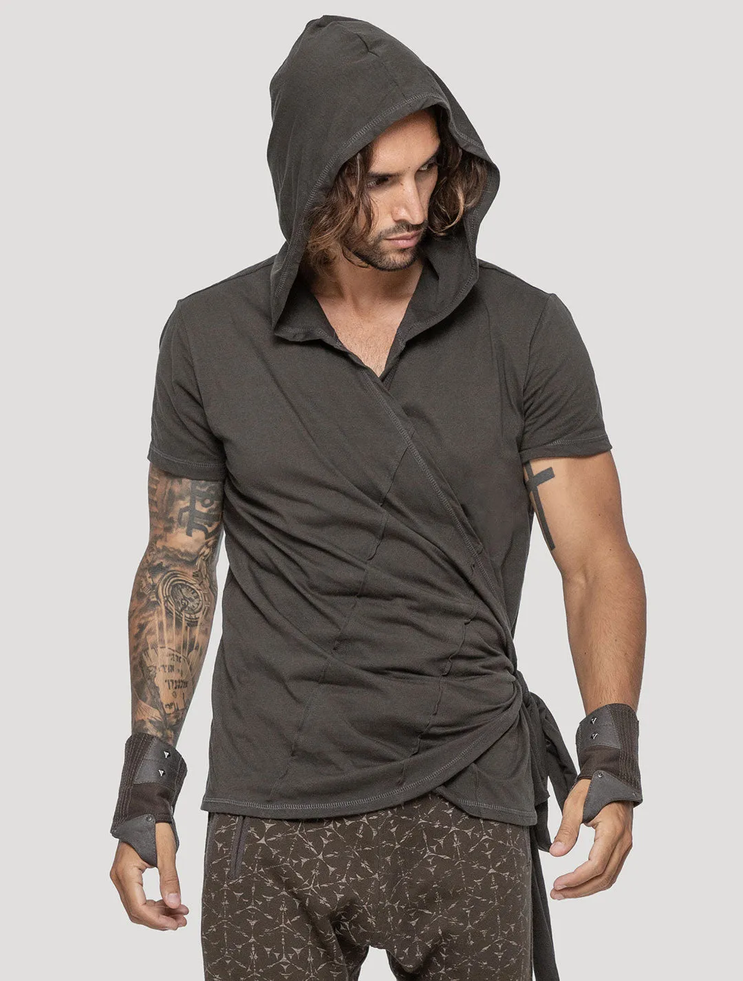 Shaman Hoodie Wrap Top