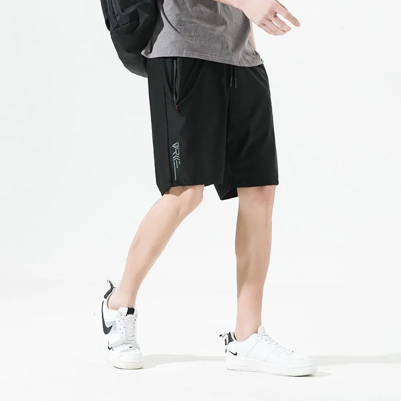 Silky Elasticity Thin Quick-Drying Ultra-Thin Casual Loose Fit Shorts