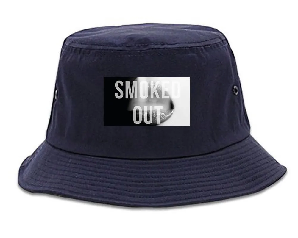 Smoked Out Weed Marijuana Smoke Bucket Hat